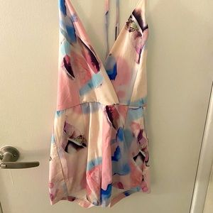 Floral Nasty Gal romper
